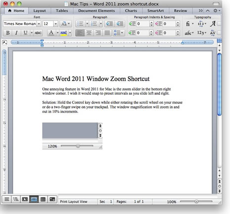 Word 2011 for mac table of contents